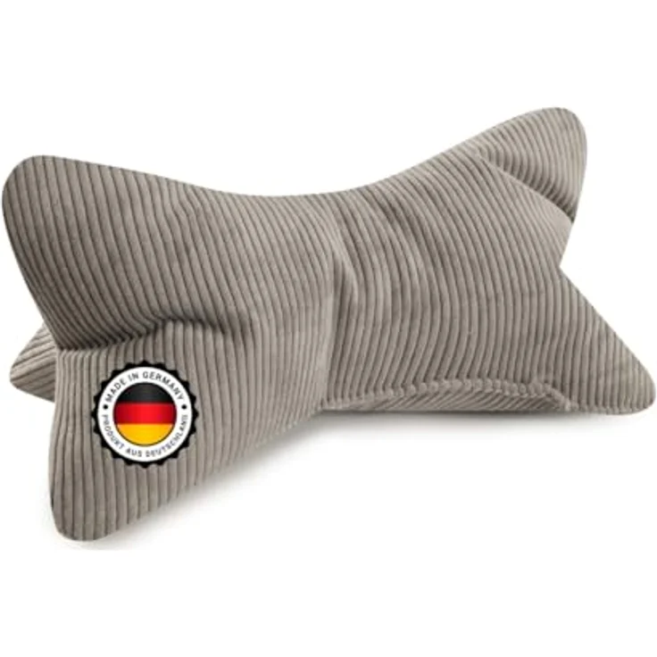 BONVIONN Leseknochen SELMA - ca. 42 x 22 cm Cord Look grau – Bild 2
