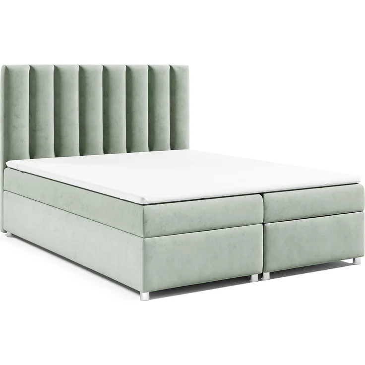 Best for Home Boxspringbett mit Bettkasten Trinity K-10 Bonellfederkern inkl. 7 cm Topper (140x200 160x200 180x200 200x200 cm, 140x200 160x200 180x200 200x200 cm), Handwerksqualität, TOP Preis-Leistungs-Verhältnis
