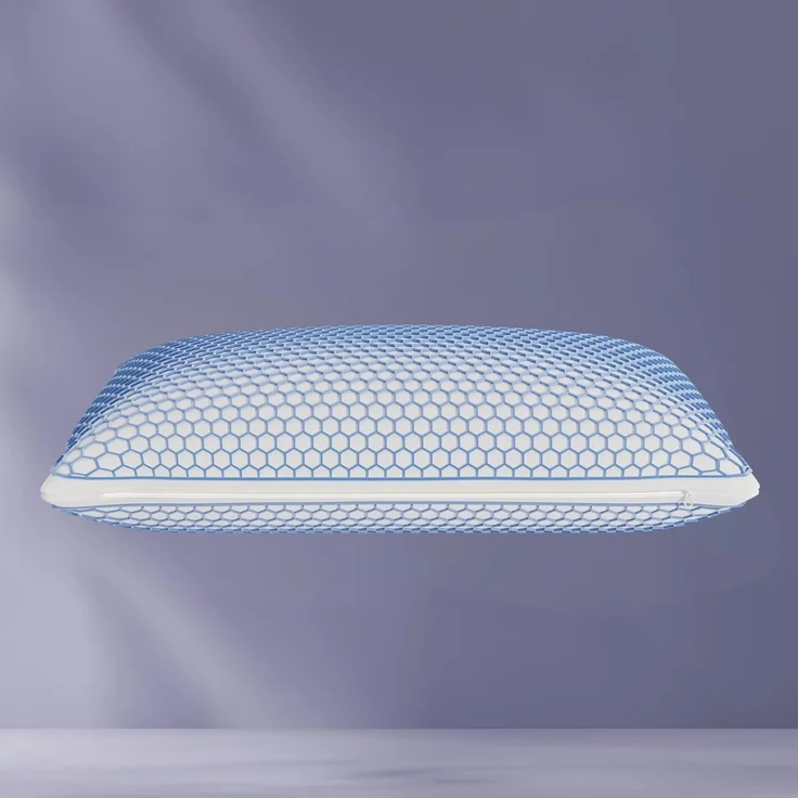 Emma 'Elite' Stützkissen, Höhenverstellbar, ergonomisch, mit AirGrid® Kühlbezug, Atmungsaktiver Memory Schaum, waschbarer Bezug, für alle Schlafpositionen, 70x40 cm – Bild 2