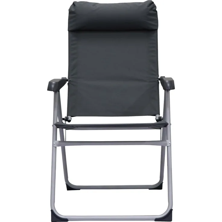 TrendLine Campingstuhl Schwarz Klappbar Klappstuhl Gartenstuhl Anglerstuhl