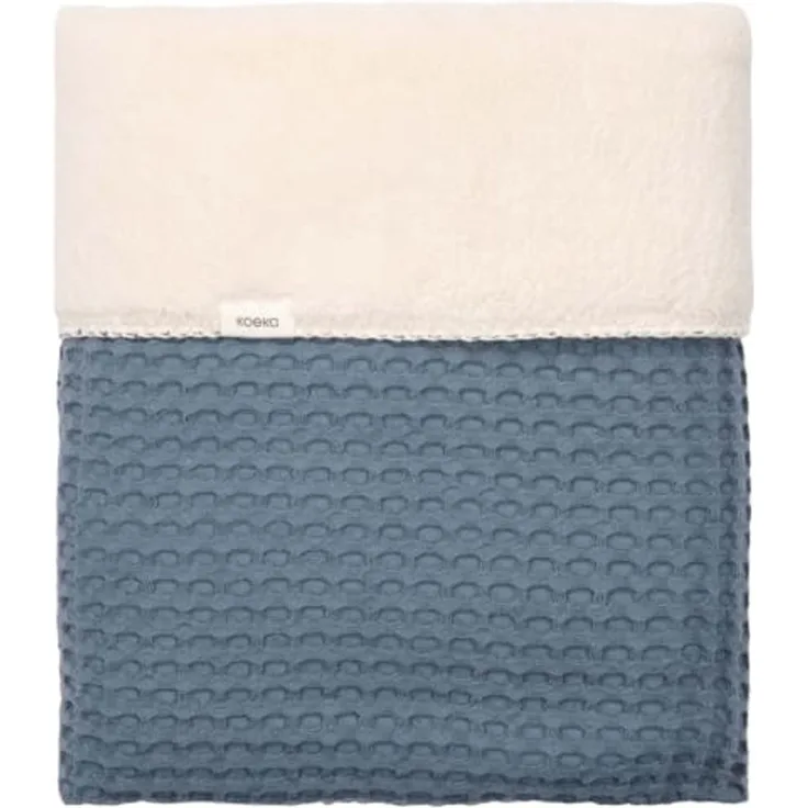Koeka Oslo Bettdecke - Größe 100 x 150 - Waffel/Te