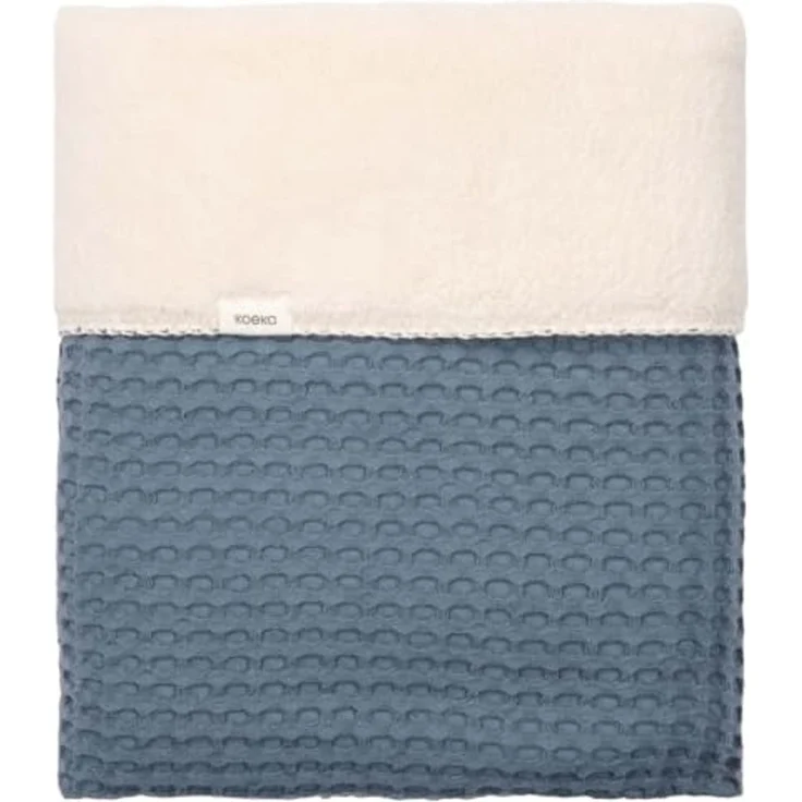 Koeka Oslo Bettdecke - Größe 100 x 150 - Waffel/Te – Bild 1