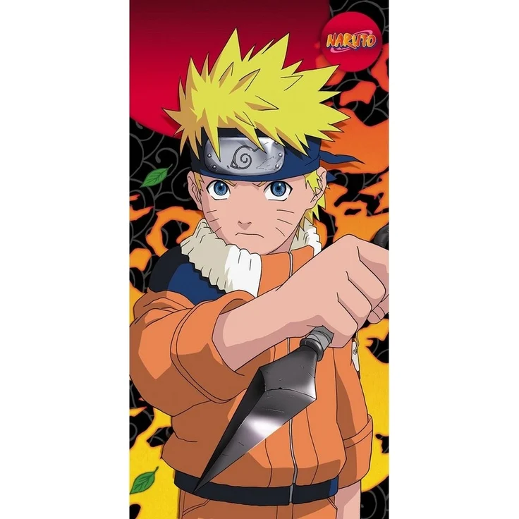 Tinisu Handtuch Naruto Strand Handtuch Badetuch Kinder 70x140 cm Baumwolle – Bild 3
