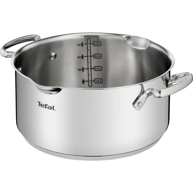 Tefal 'DUETTO' Topfset 7-teilig, Edelstahl edelstahl, backofengeeignet bis 250 °C, spülmaschinengeeignet – Bild 3