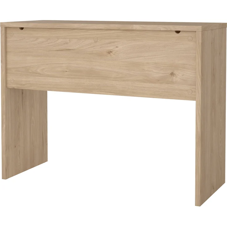 Dmora Schreibtisch Acero, Mehrzweckschreibtisch, Bürotisch für PC, Eckschreibtisch, 100x40 h77 cm, Eiche – Bild 9