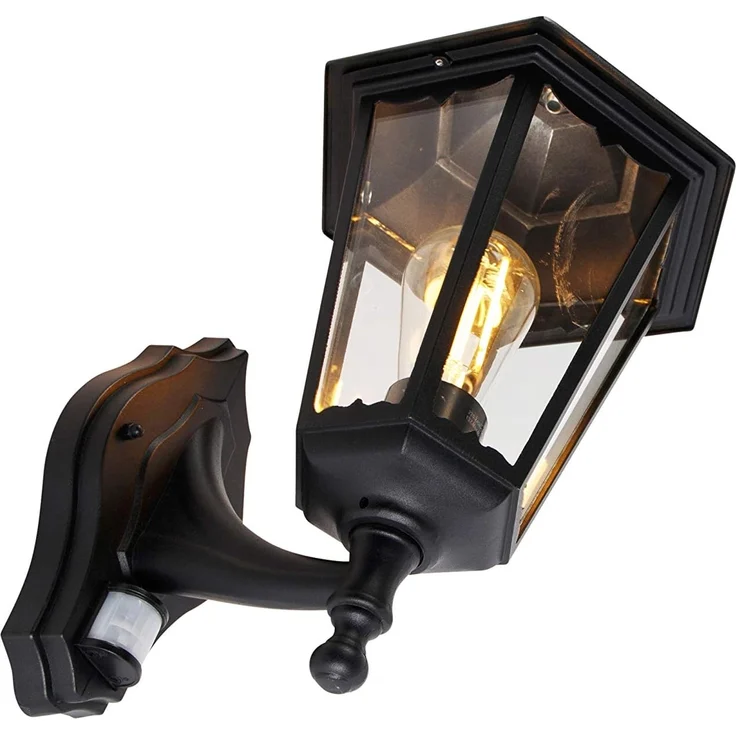 Qazqa Außen-Wandleuchte Havana, ohne Leuchtmittel, E27, Schwarz, Klassisch / Antik, Aluminium, 1-flammig – Bild 8