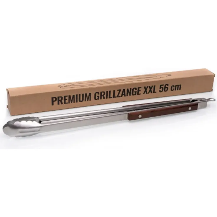 Pott & Flamme XXL Grillzange mit einem Karabiner-Haken 56 cm – Bild 4
