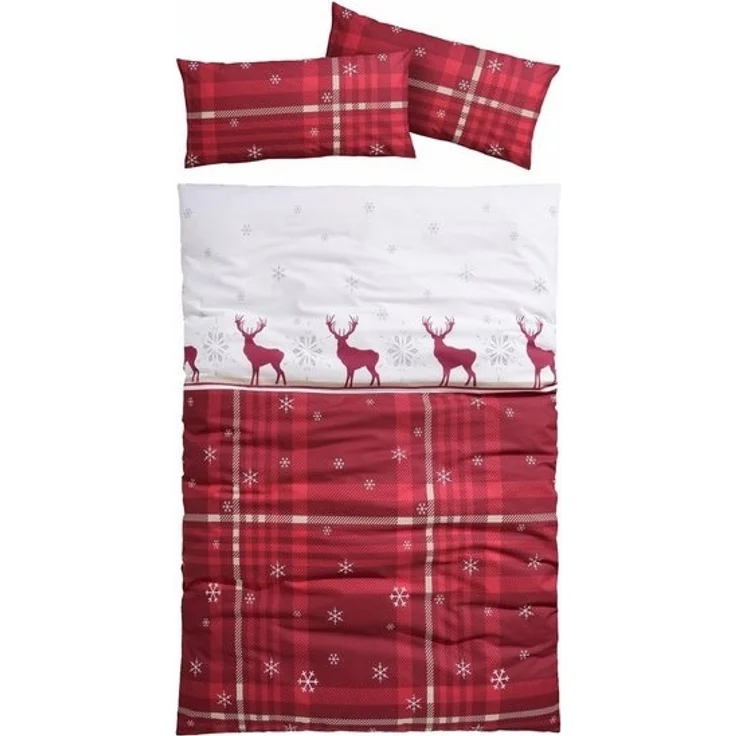 OTTO home Bettwäsche Wenda, Polycotton recycelt, 2 teilig, in Qualitäten PolyCotton (kühlend) + Biber (wärmend, 100% Baumwolle) – Bild 4