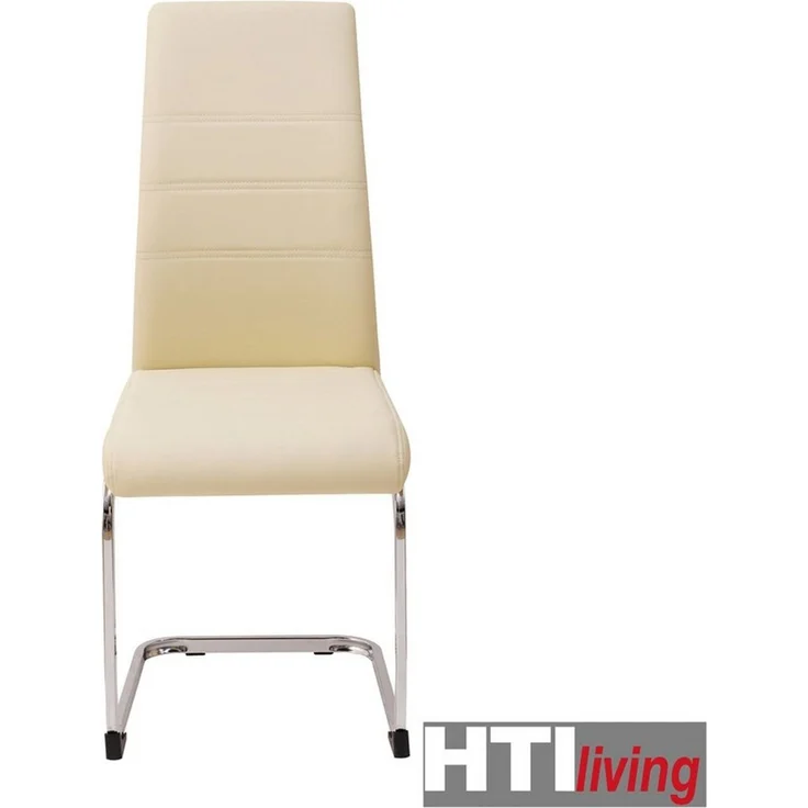 HTI-Living Freischwinger Schwingstuhl SallyC PU (1 Stück, 1 St), Freischwinger Esszimmerstuhl Kunstleder – Bild 3