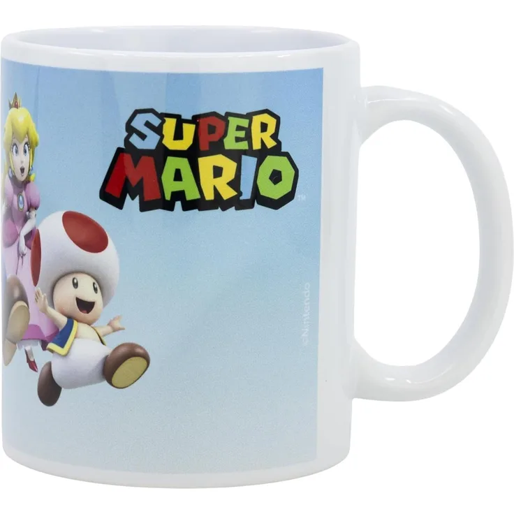 Super Mario Luigi Kinder-Becher Jungen Tasse im Geschenkkarton