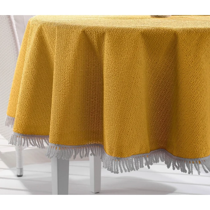 Beautex Tischdecke Garten Balkon Terrasse Camping Tischdecke, Eckig Rund Oval, Größe und (1-tlg) – Bild 1