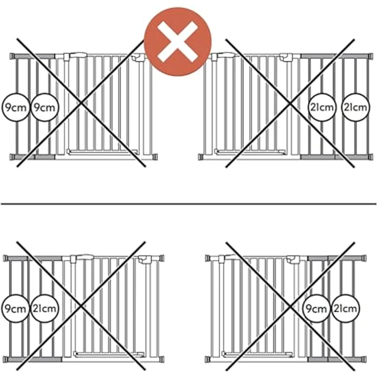 Hauck Treppenschutzgitter Türschutzgitter Clear Step Autoclose 2, für Breiten 75 - 80 cm, Ultra Flache Schwelle, Automatischer Schließmechanismus, ohne Bohren, Einhändiges Öffnen, Metall, Dunkelgrau – Bild 11