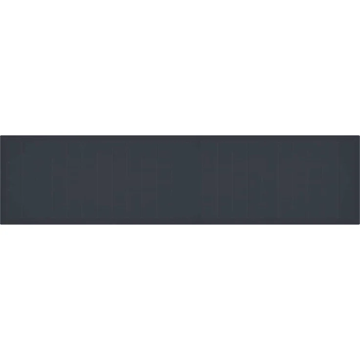 vidaXL Gartentisch Anthrazit 400 x 100 x 73 cm Poly-Rattan 3378528 – Bild 7