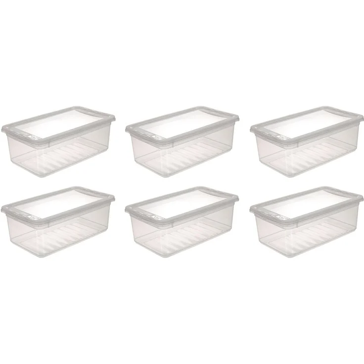 keeeper Aufbewahrungsbox bea (Set, 6 St), 6x5,6 L, mit Air Control-System – Bild 1