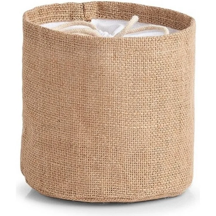Zeller Present Aufbewahrungstasche Aufbewahrungsbeutel, Jute/Baumwolle