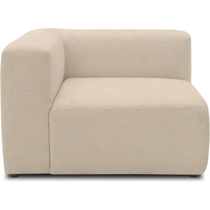 DOMO. collection Ecksessel 800013, Sessel, quadratisch mit gepolsterte Rückenlehne, Modul-Element, Sofa, Polsterecke, Eckcouch, Polstergarnitur 108 x 108 x 69 (BxTxH), beige – Bild 6