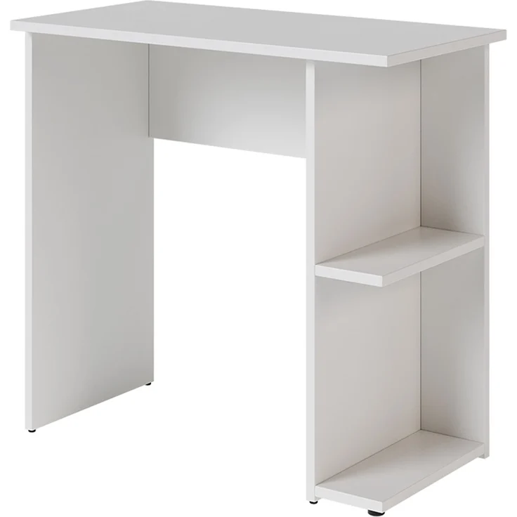 Schreibtisch Simple Weiß 80 x 40 cm Vicco – Bild 1