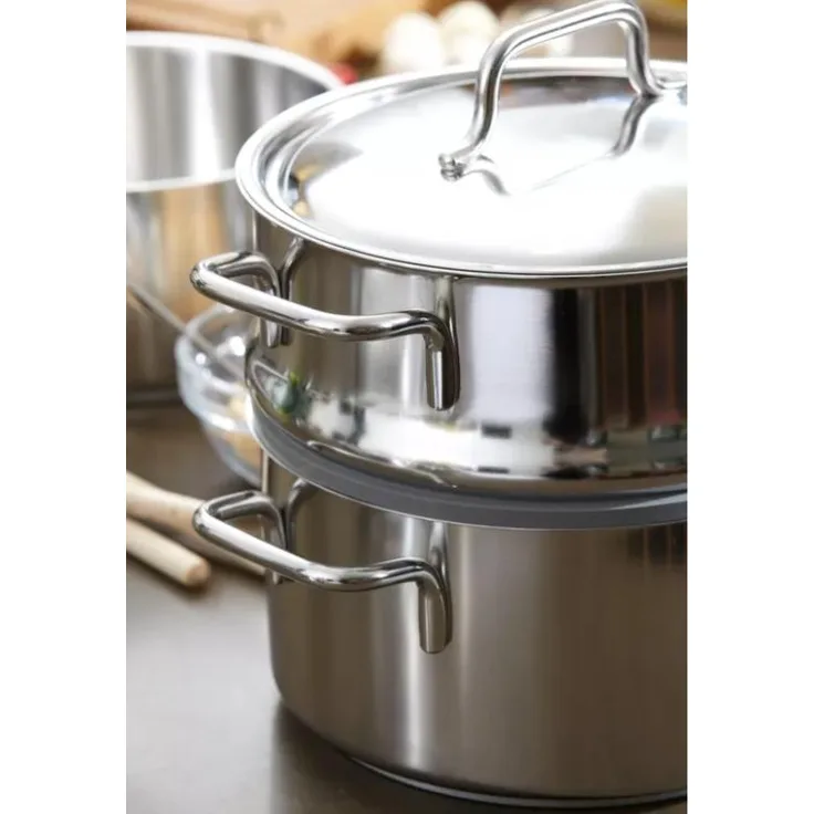 Zwilling Kochgeschirr Demeyere Apollo Bratentopf mit Deckel 28 cm