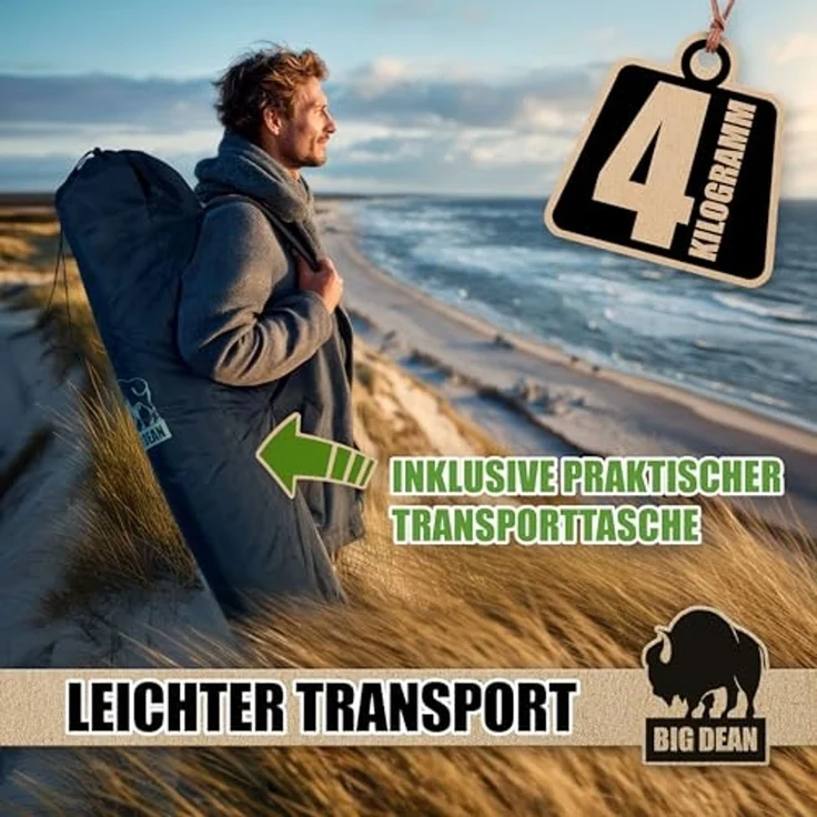 BigDean Campingstuhl Luxus Campingstuhl Faltbar 160 KG Belastbar Ultragroß mit Hochlehner (Packung, 1 St), Outdoor-Komfort mit höchstem Niveau – Bild 6