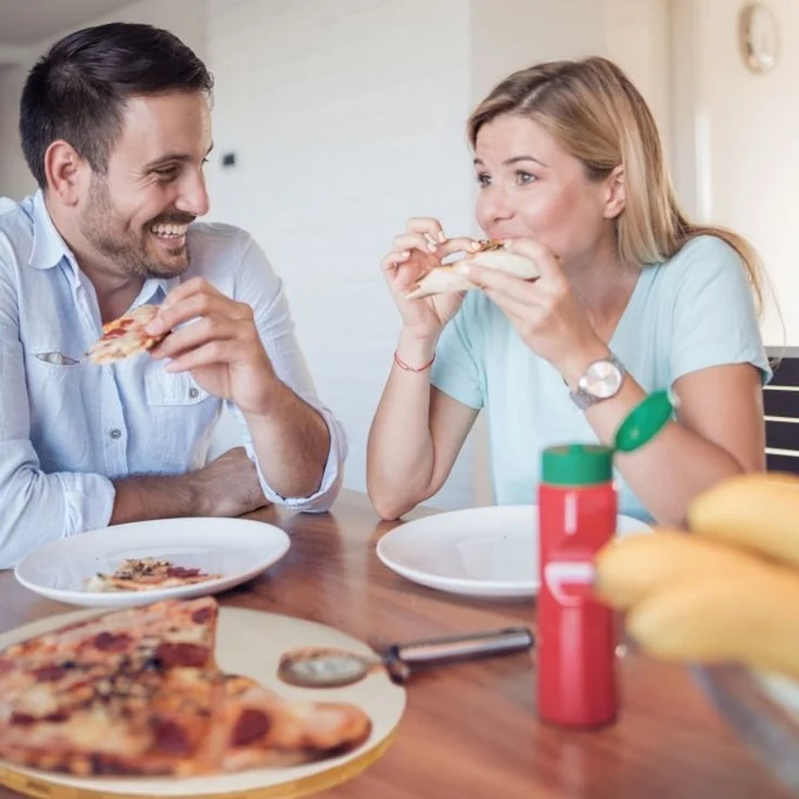 Pizzabrett Bambus 2er Set mit Backpapier – Bild 3