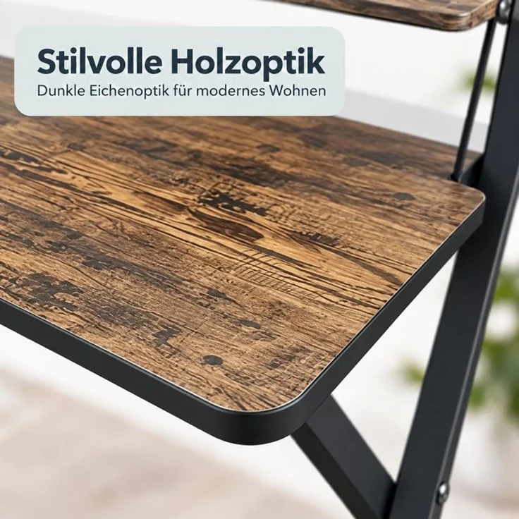 Relaxdays Klappbarer Schreibtisch Monitoraufsatz – Bild 9
