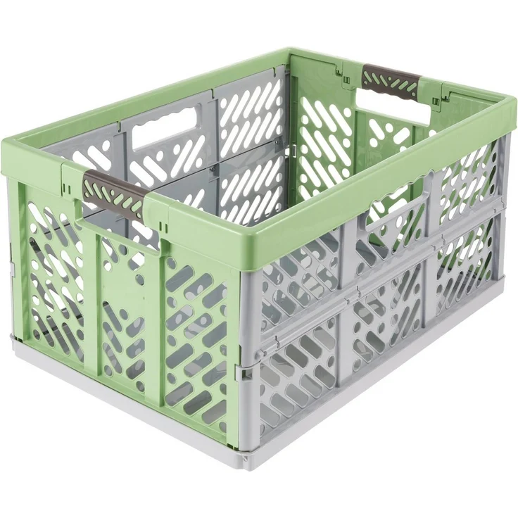 keeeper Klappbox ben eco, Profi-Klappbox mit Softgriffen, 54 x 37 x 28 cm, 45 l, 45 l, Soft-Touch-Griffe, zusammenklappbar – Bild 1