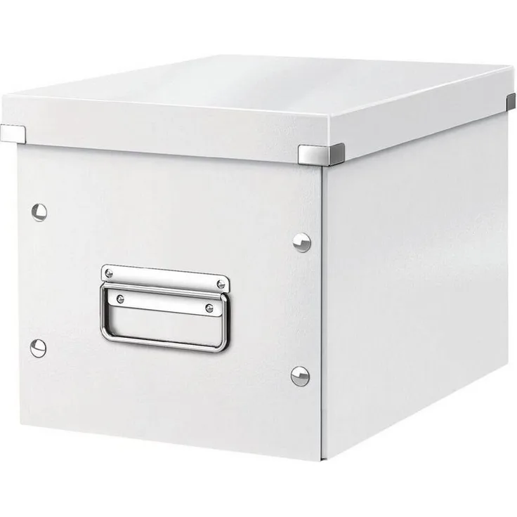Leitz Archivbox Click & Store Cube M Hartpappe weiß
