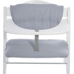 HAUCK 'Highchair Pad Deluxe' Hochstuhl Sitzkissen Stretch Grey