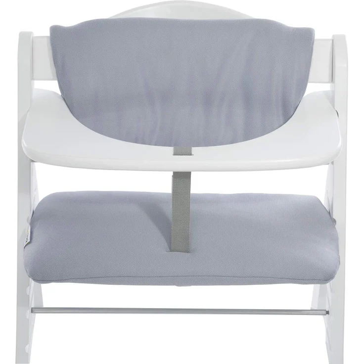HAUCK 'Highchair Pad Deluxe' Hochstuhl Sitzkissen Stretch Grey – Bild 1