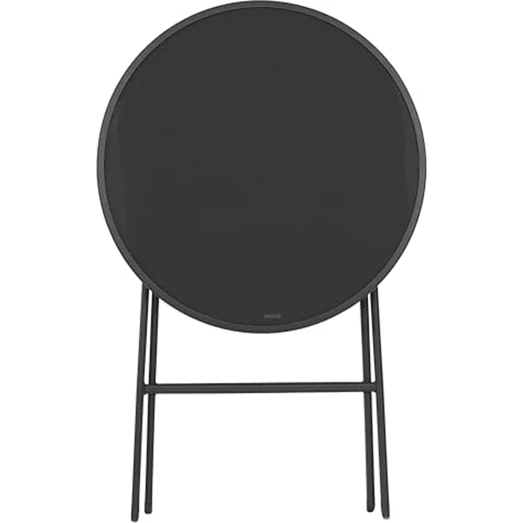 HOME DECO FACTORY, HDO0301, Tisch Modell Elba Grey, Gartenmöbeltisch, Möbel, Gartenmöbel, Tisch für den Außenbereich, 60 x 71 x 60 cm, zum Zusammenbauen, Grau – Bild 3