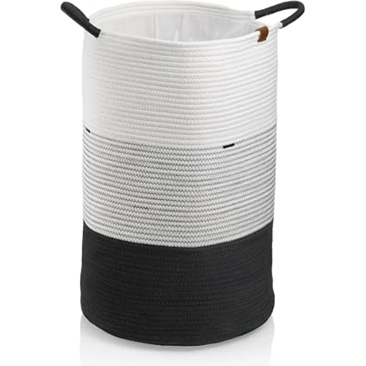 kela Wäschesack Wäschesack HEDDA, Weiß, Ø 40 cm – Bild 1
