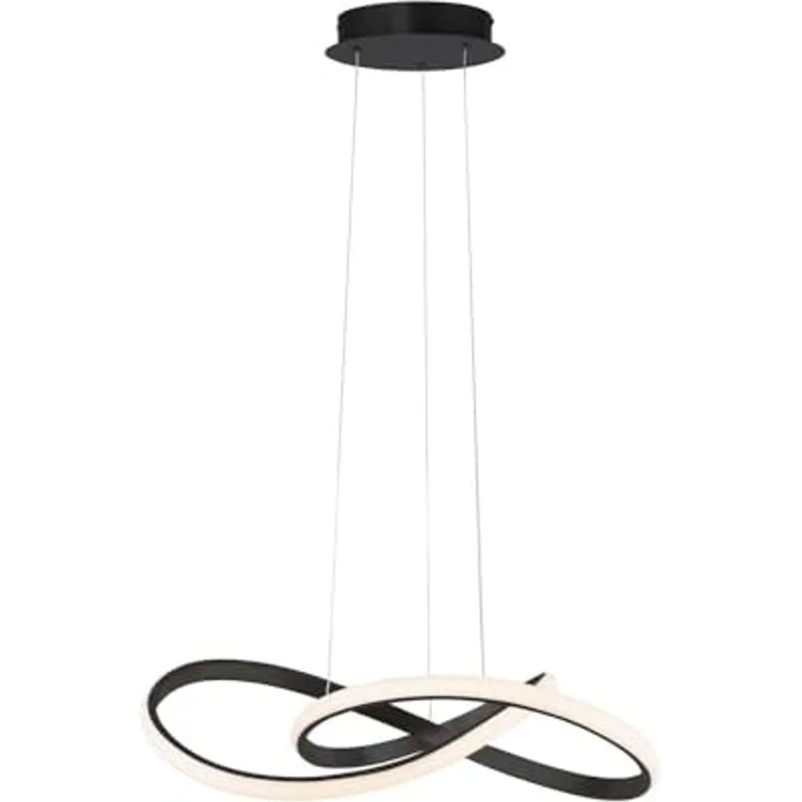 JUST LIGHT 15402-18 Maria LED Pendelleuchte schwarz 3-Step Dim 3000K – Bild 6