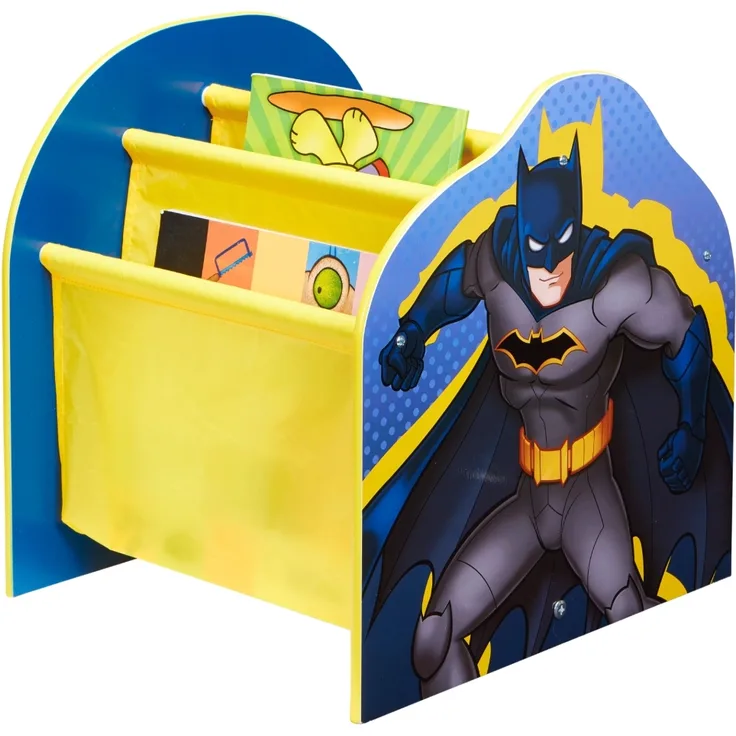 Batman Aufbewahrungsregal für Kinder – Holz Organizer