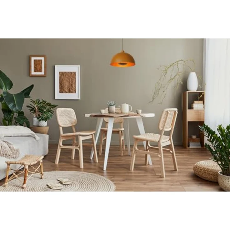 LUCIDE SIEMON Pendelleuchte Ø 40 cm, 1xE27, ockergelb, höhenverstellbar, Stahl, LED-kompatibel – Bild 5