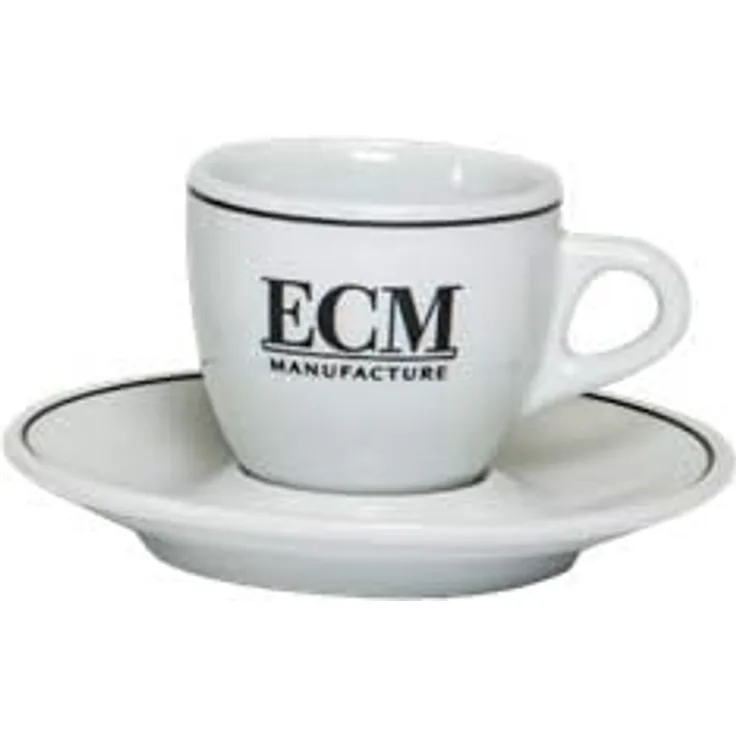 ECM Espressotassen-Set (Tasse und Untertasse, 6 Stück)