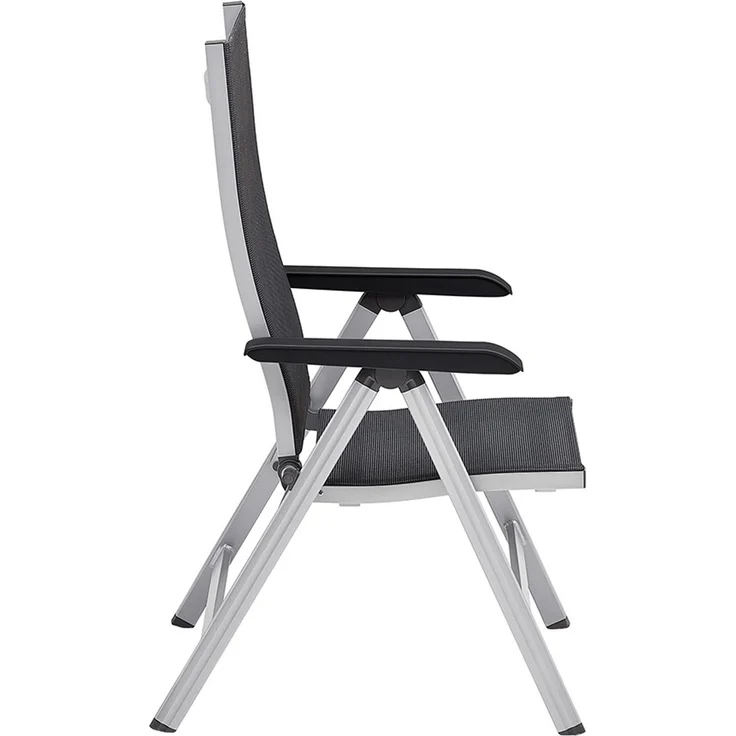 Kettler Basic+ Premium Klappsessel silber / Lakritz – Bild 5