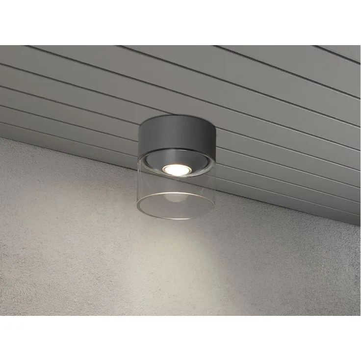 KONSTSMIDE No. 7883-370 LED Deckenleuchte Varese anthrazit 6W 3000K IP54
