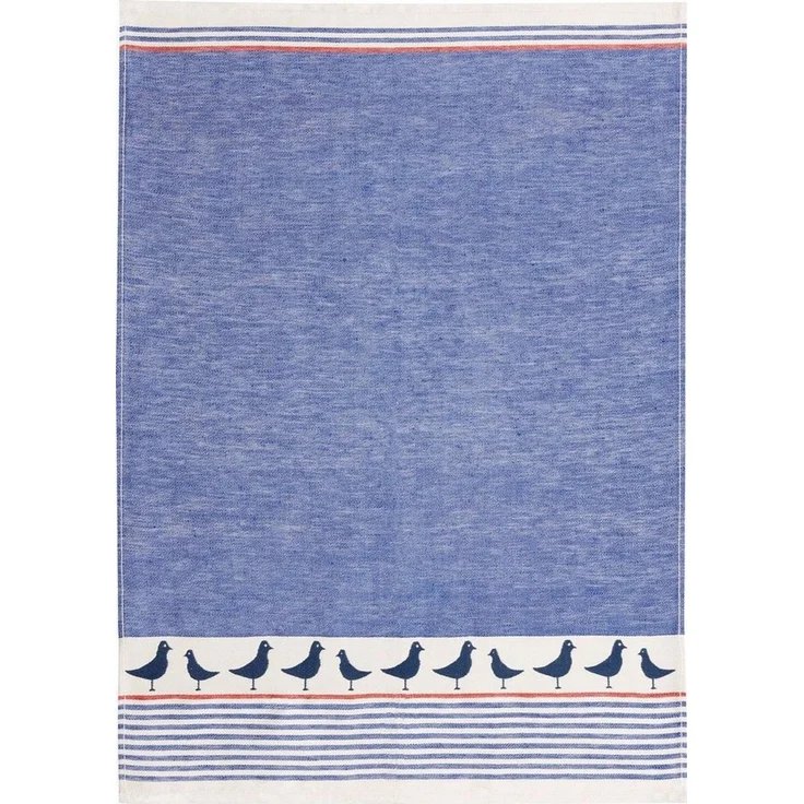 Kracht Geschirrtuch Nordsee, (Set, 3-tlg, Set), 3er Pack Geschirrtücher (3 Stück), ca. 50x70 cm, Halbleinen Jacquard – Bild 1