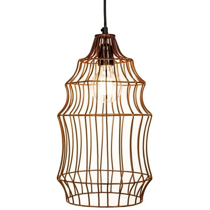 Marrakesch Orient & Mediterran Interior Pendelleuchte Vintage Pendelleuchte Range 41cm, Industrielle Kupfer-Look Hängelampe, ohne Leuchtmittel, Handarbeit – Bild 4