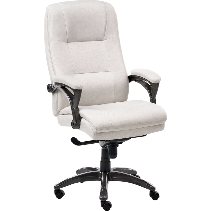 Chefsessel MAGNUS Leinen Hellbeige