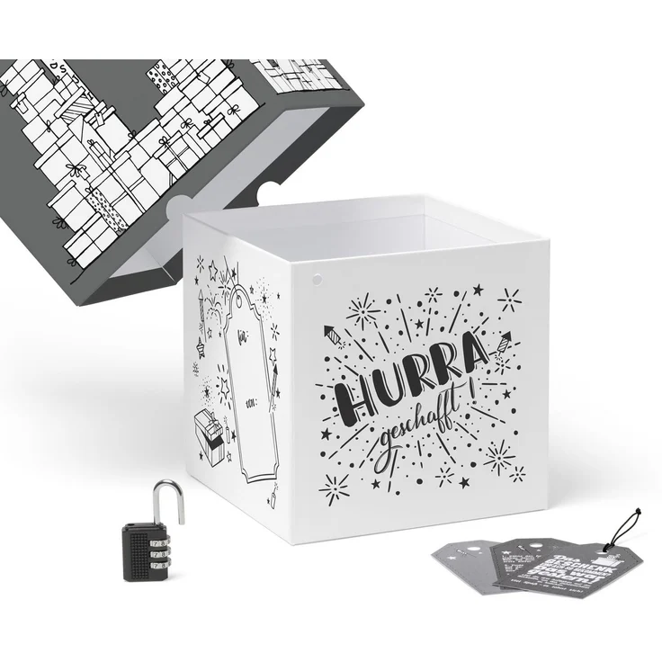 SURPRISA Geschenkbox Rätselbox, Personalisierte Geschenkideen / Das Geschenk einfach so - war gestern! – Bild 3