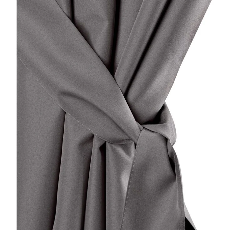 Eurofirany Terassenvorhang, Schlaufen, Wasserfest, Polyester stahl, 155X200 cm – Bild 8