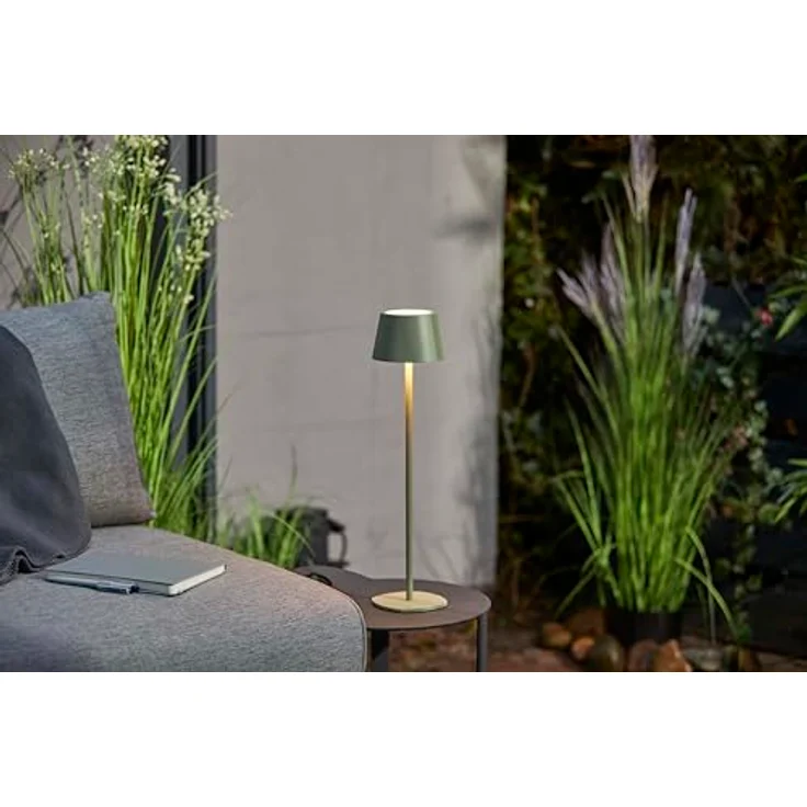 Northpoint LED Tischleuchte LED Akku Tischlampe Flaschenleuchte 3in1 45cm warmweiß – Bild 6