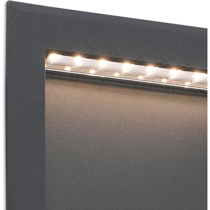 Faro Barcelona 70900 SOUN 193 Deckeneinbauleuchte, LED SMD 6W 3000K, 472lm, 120°, dunkelgrau – Bild 3