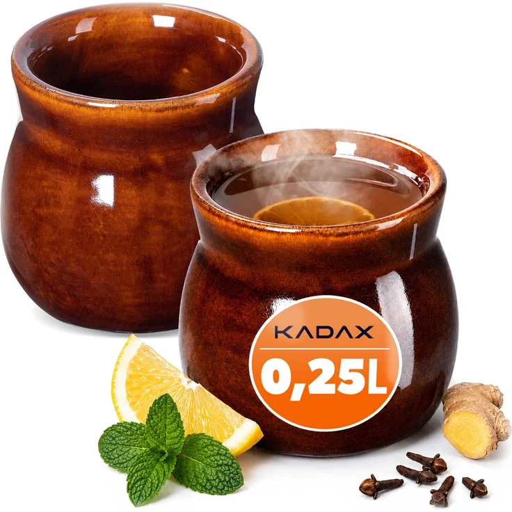 KADAX Becher für Glühwein 250 ml Set – Bild 1