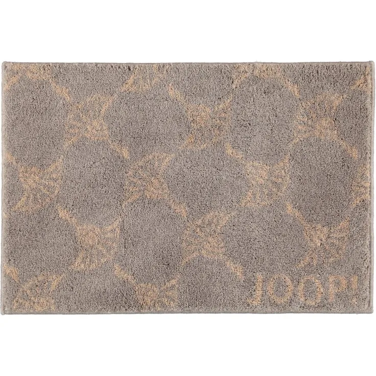 JOOP! Badteppich NEW CORNFLOWER ALLOVER Graphit 60x90 cm