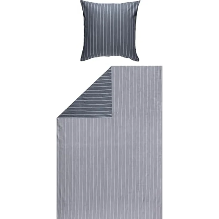 LOOKS by Wolfgang Joop Bettwäsche Bettwäsche, Biber, 2 teilig, Streifen – Bild 2