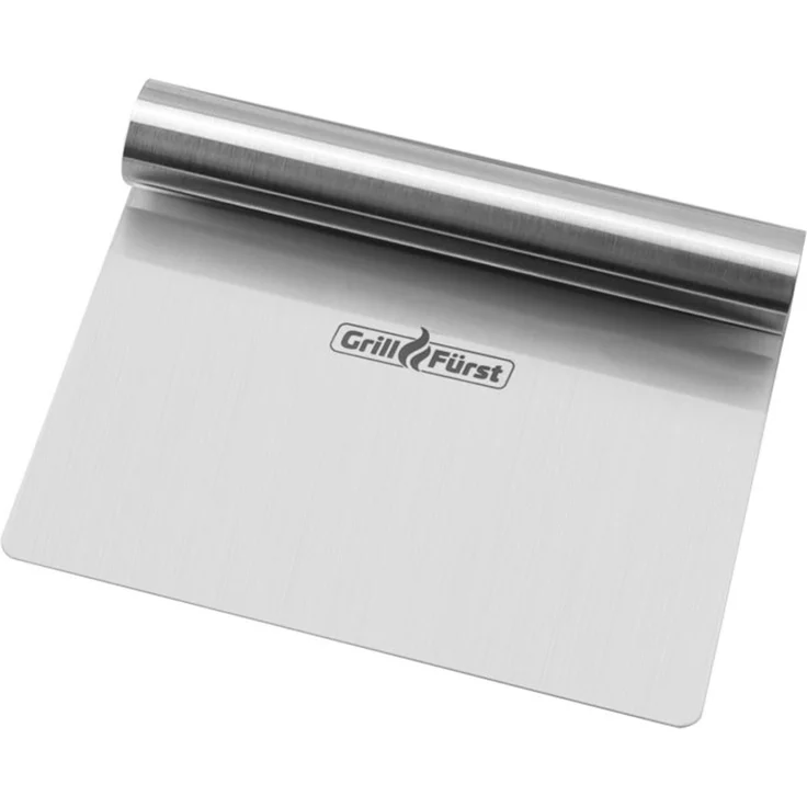 Grillfürst Plancha-Set 12tlg. - Wender, Spachtel, Schaber, Burgerglocken, Bratringe und Squeezeflaschen – Bild 6