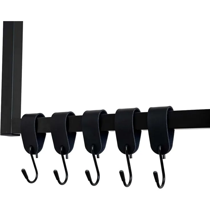 HOME DELUXE S-Haken SHAPE Schwarz - 5 Stück