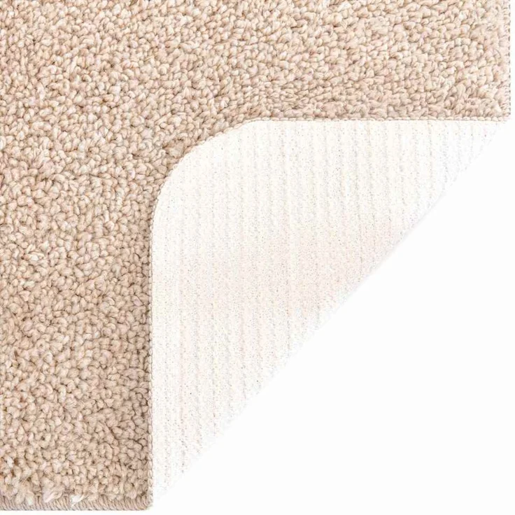 vidaXL Rutschfeste Badmatte Creme 60 x 90 cm PP 4019836 – Bild 4